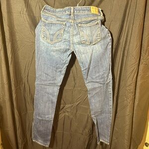 Hollister Lightweight 5-Pocket Stretch Skinny Jeans Broken In, W28 L31